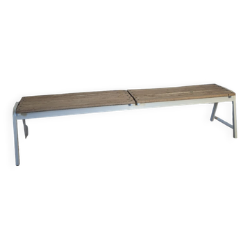 Large vintage school desk