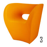 Orange Little Albert Armchair by Ron Arad for Moroso