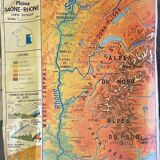 School poster Alpes Jura/Bassin Aquitain and Pyrenees