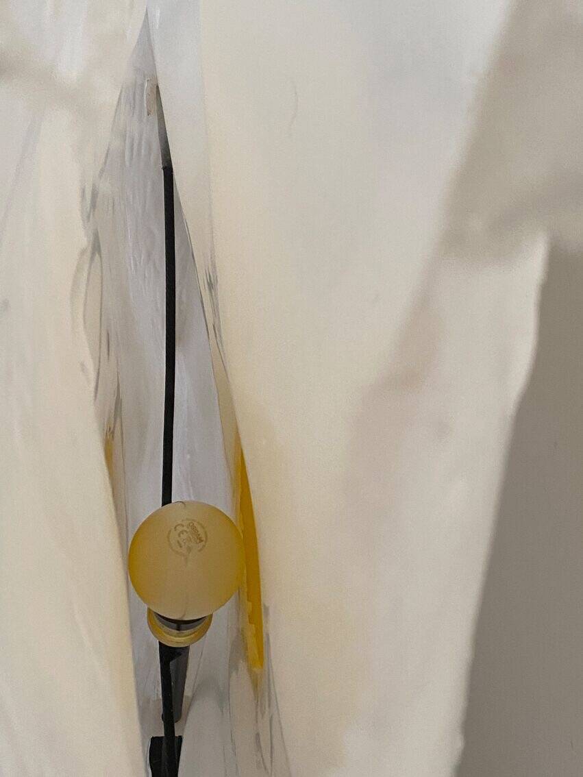 “Egg” lamp signed by the Artist Michel Froment