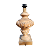 Pied de lampe en bois
