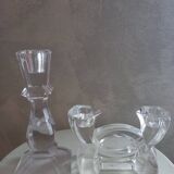 Crystal candle holder