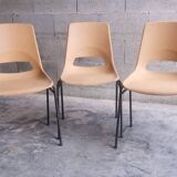 Set of 3 vintage “grofillex” chairs