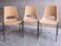 Serie de 3 chaises vintage "grofillex"