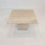 Italian Travertine Coffee Table, 1980's