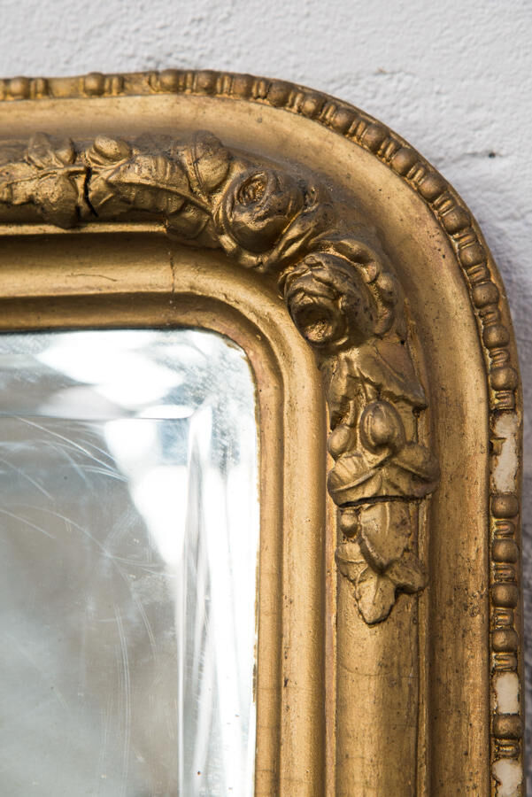 Old gold mirror, 66x100cm