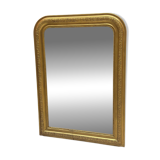 Old louis philippe gold mirror - 87 x 62 cm