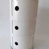 Componibili Kartell side table by Anna Castelli