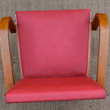 Suite of 4 chairs vintage bridge