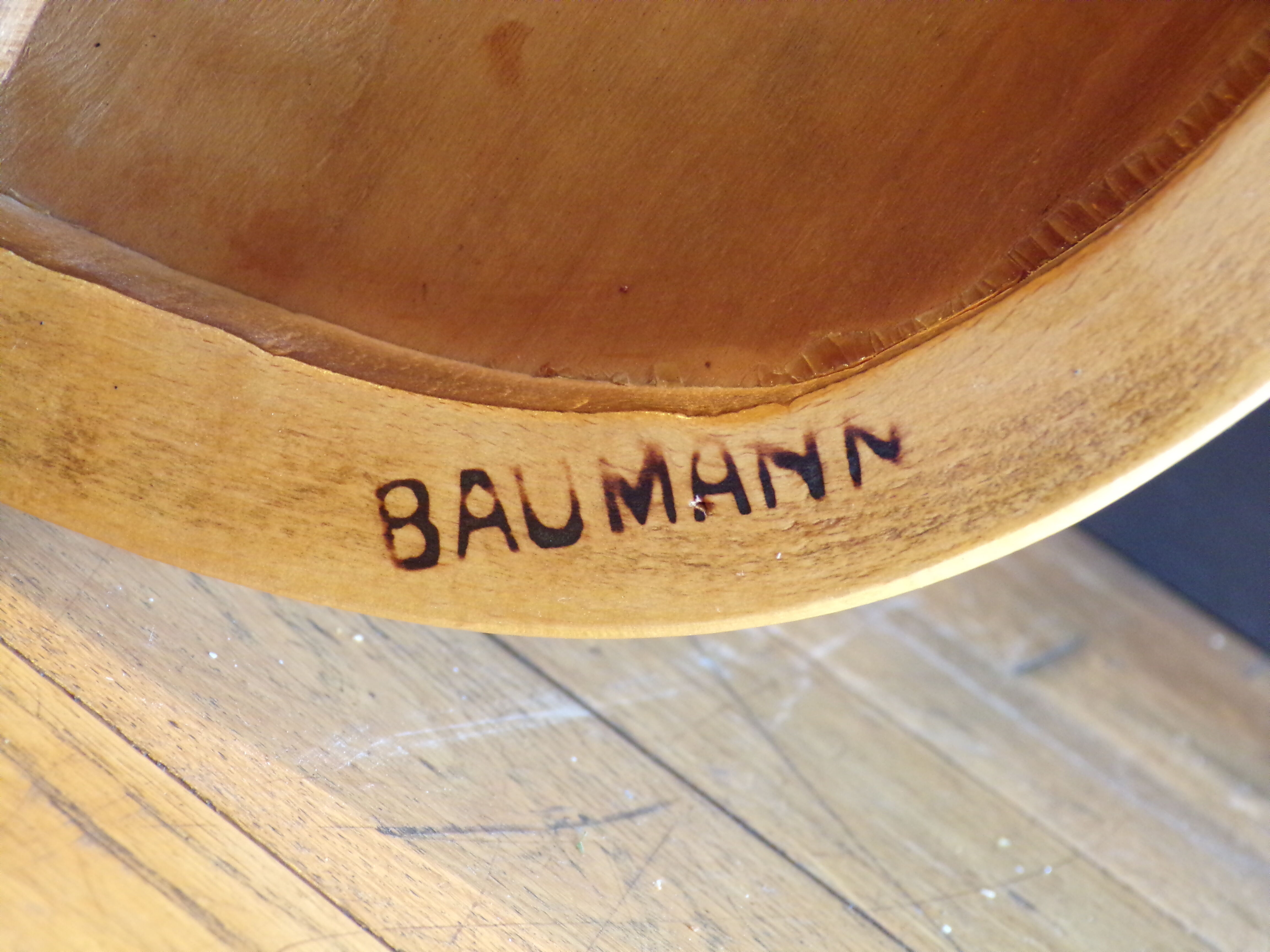 Baumann American screw armchair