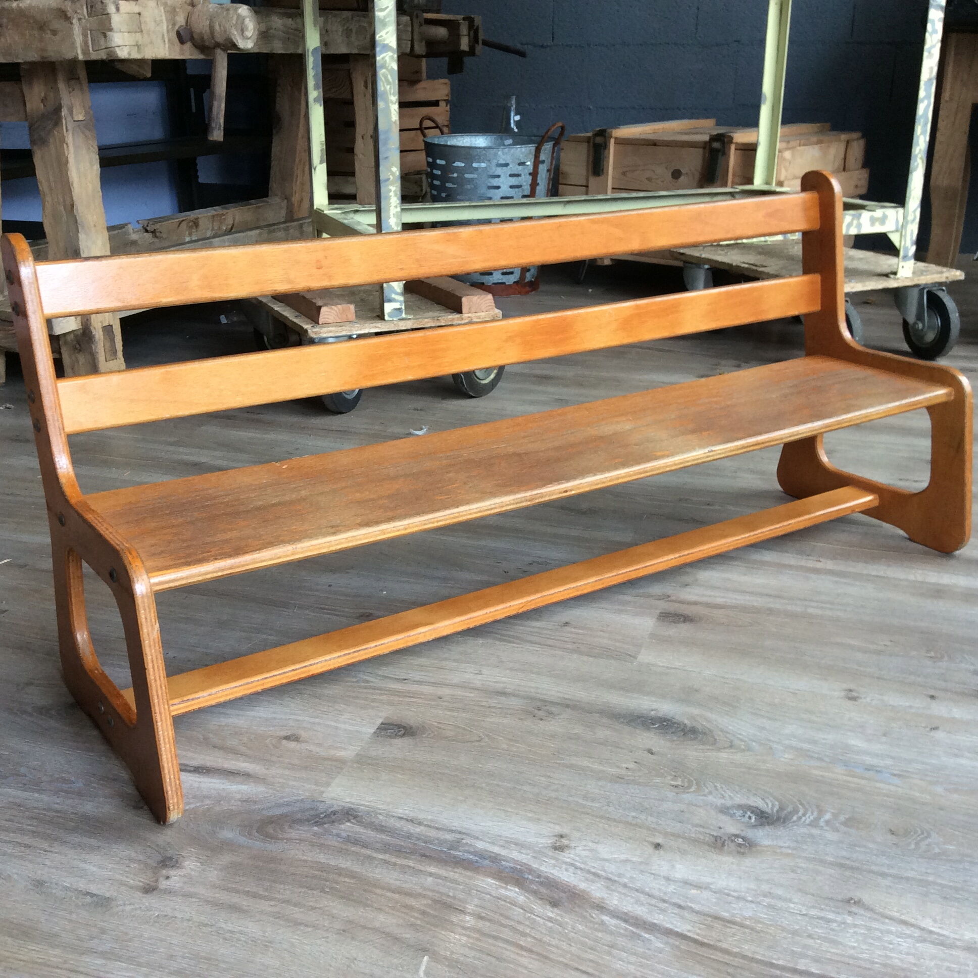 School bench 1970