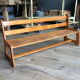 School bench 1970
