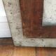 Schoolboy table with vintage square chalk
