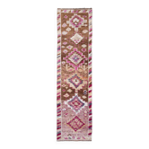 Tapis de couloir turc vintage