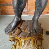 Nubian torch floor lamp