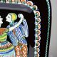 Ashtray, glazed ceramic wall decoration A.D. Schweizer Steffisburg, circa 1960