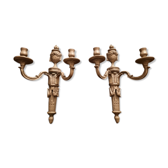 Louis XVI style wall lamps