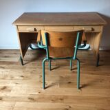 School office and chair Delagrave