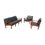 Canapé et fauteuils par Illum Wikkelso