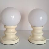 Paire de lampes de chevet