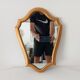 Vintage baroque mirror in gilded wood