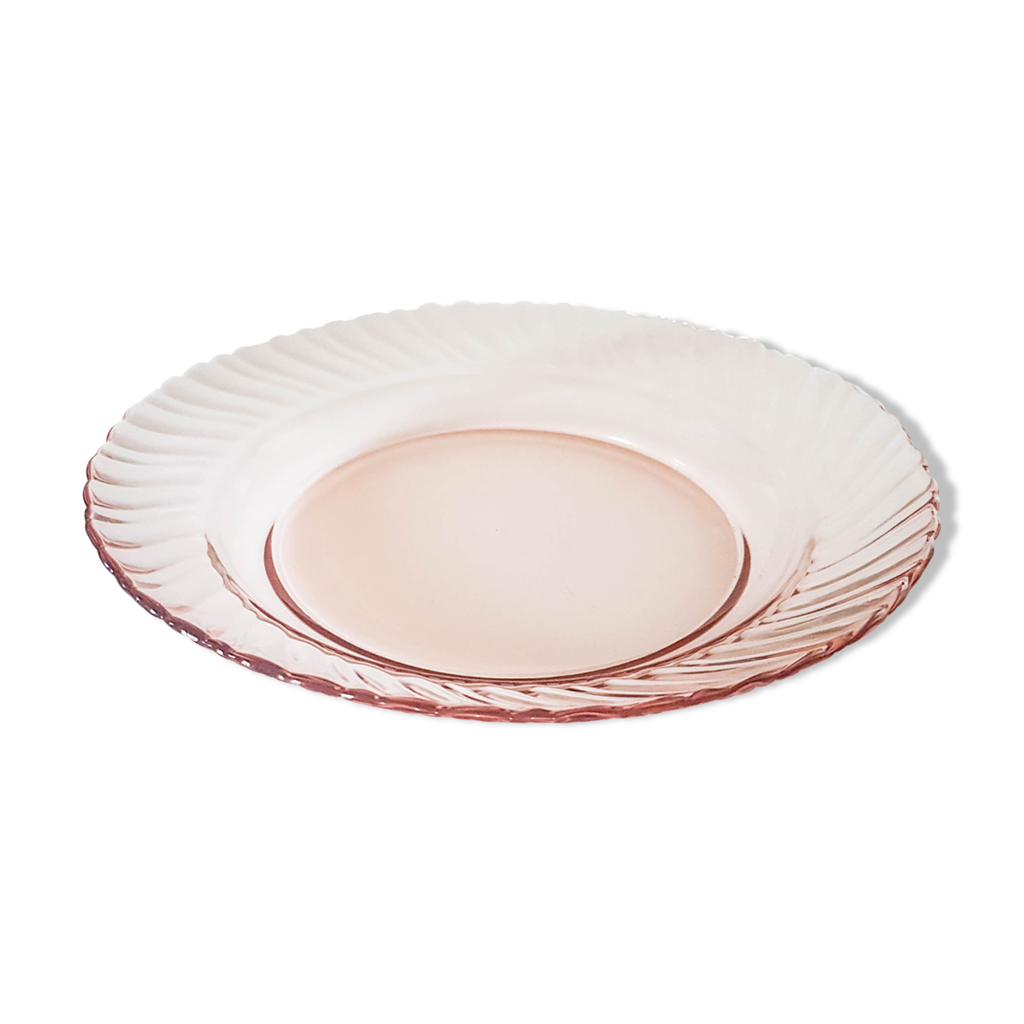 Lot De 2 Assiettes Creuses Roses Arcoroc Selency