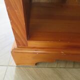 Beautiful bookshelf - solid pine - 5 shelves - country style - natural colour