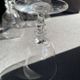 Baccarat – glasses size n°2 - art nouveau - blown plain crystal - service vence
