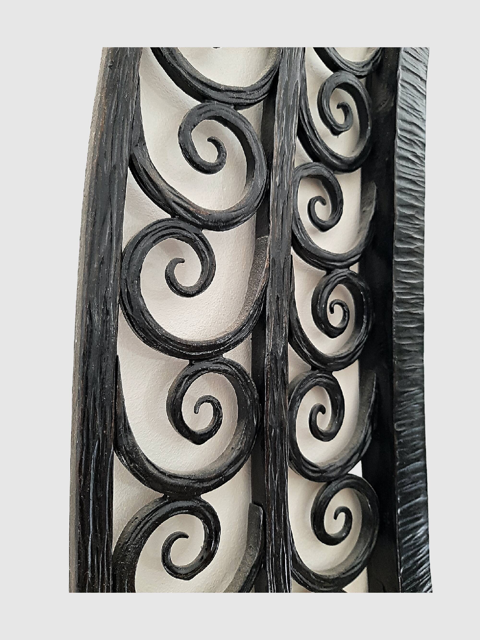Grand miroir d'époque Art Déco 131cm x 81cm