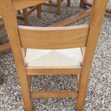 Table de ferme et 6 chaises