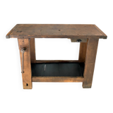 Old wooden workbench