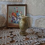 Onyx baluster vase