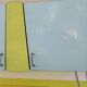 Yellow and blue vintage formica kitchen buffet