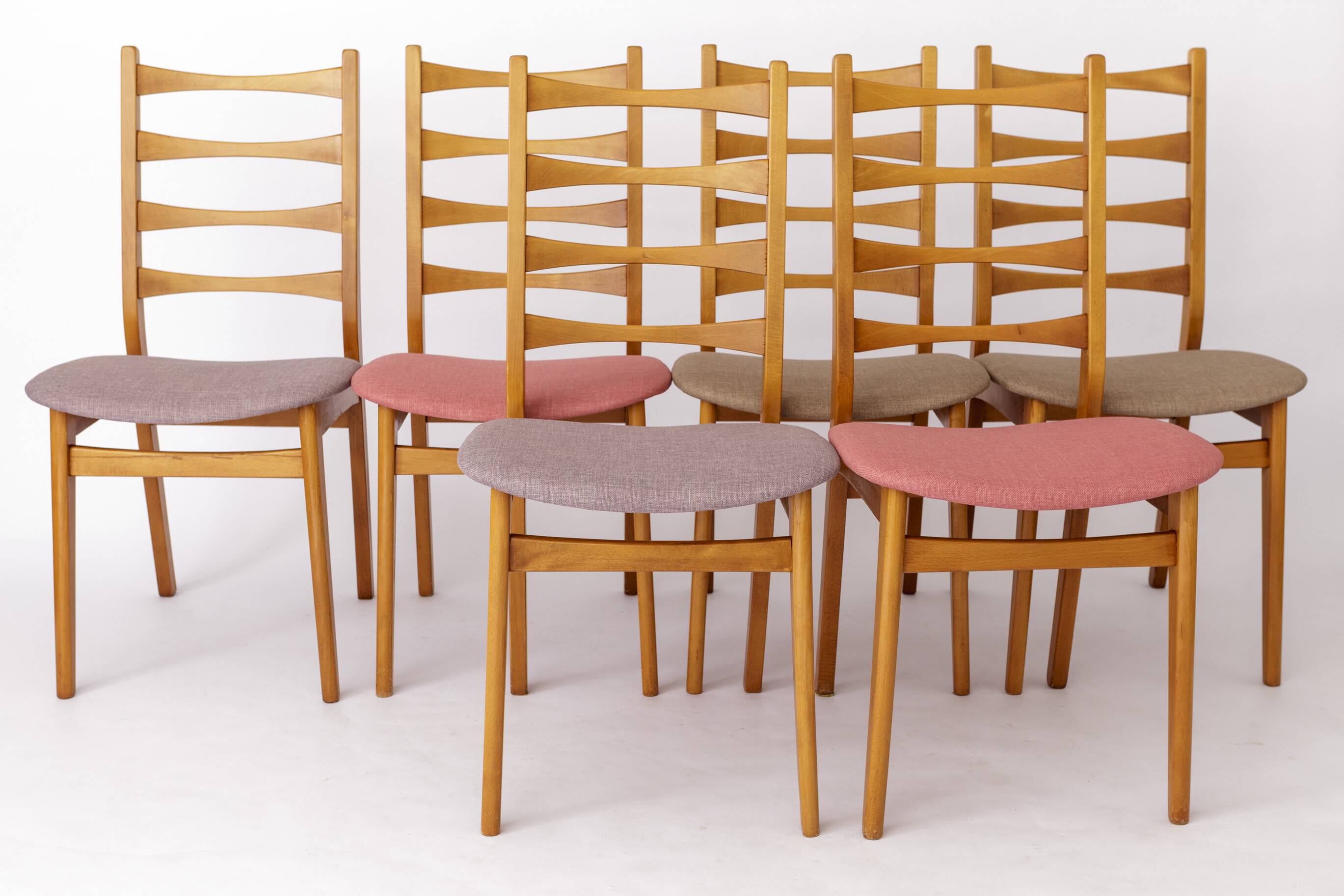 6 Vintage Chairs 1960s-1970s Germany
