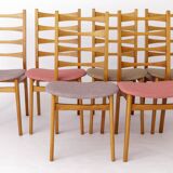 6 chaises vintage des années 1960-1970 Allemagne