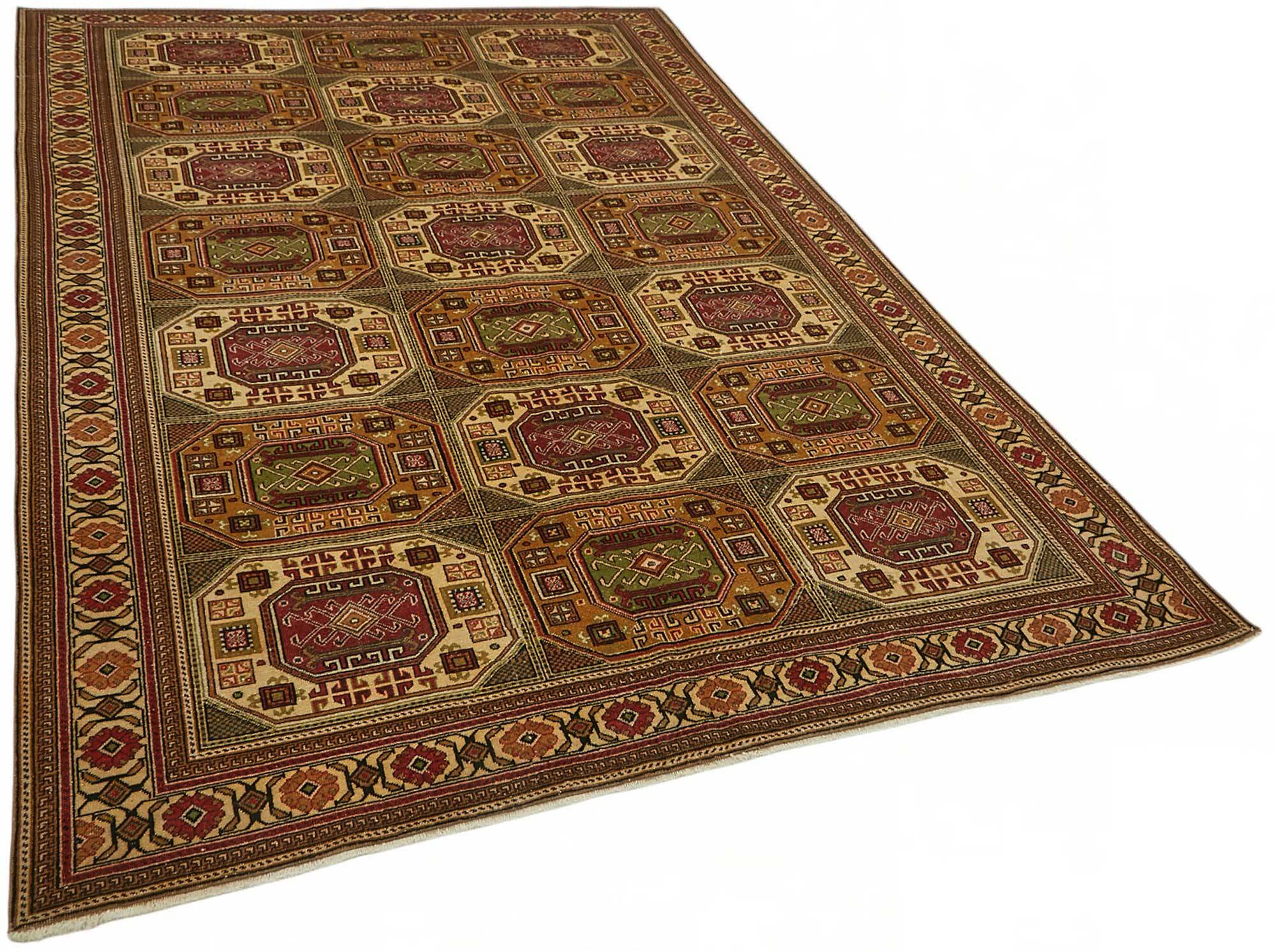 Turkish Wool Vintage Kayseri Rug 195 cm x 295 cm