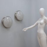 Sergio mazza big sconces studio artemide 1960s