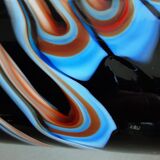 Glass roller vase