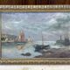 Marine, Oil on canvas signed Victorès