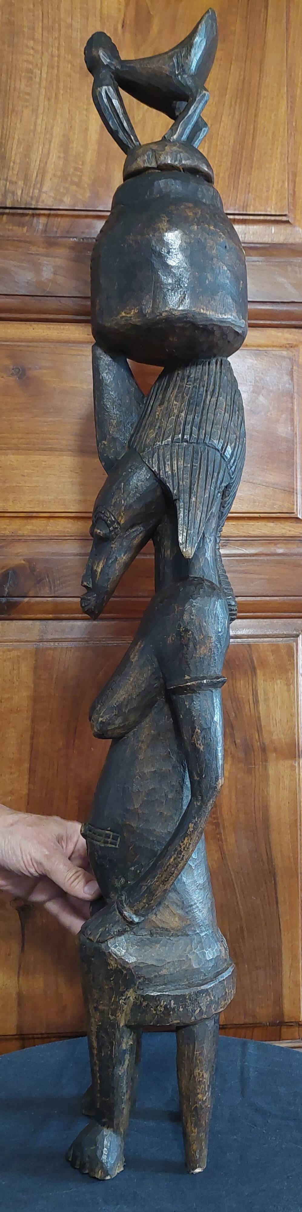 Statue de divination Sénoufo tugubele, Côte d'Ivoire seconde moitié du XXème s.