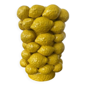 Vase citrons - lemons - pop-architecte interieur