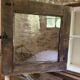 Small vintage display cabinet
