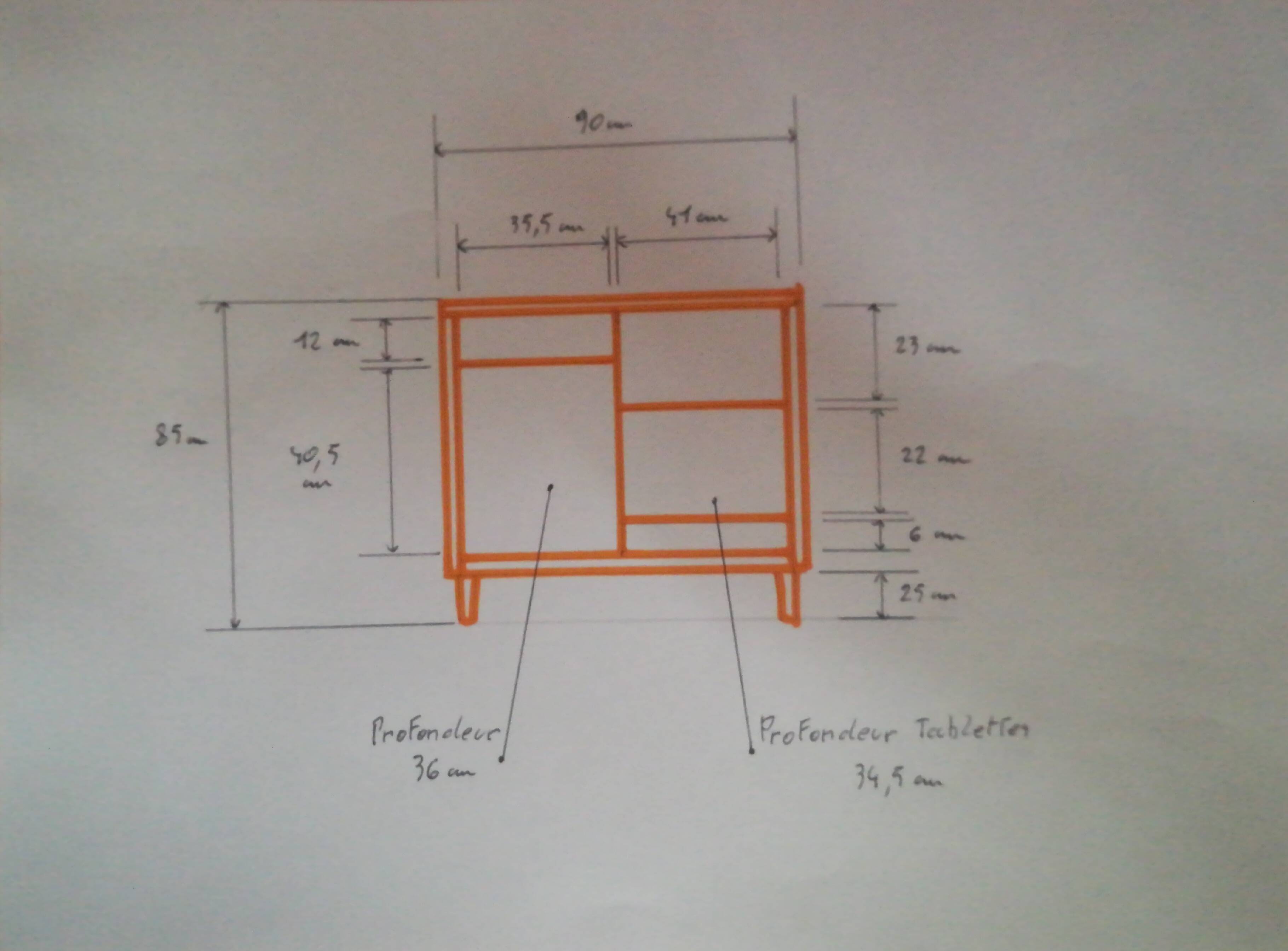 Furniture bar of the 50 years