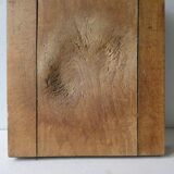 Cutting board, raw wooden log, 34 by 45 cm