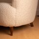 Curved sofa in the style of Maison & Jardin, 1940