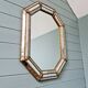 Venetian mirror with brass frames, 1970s-80s