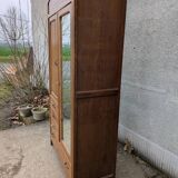 Parisian armoire style oak wardrobe