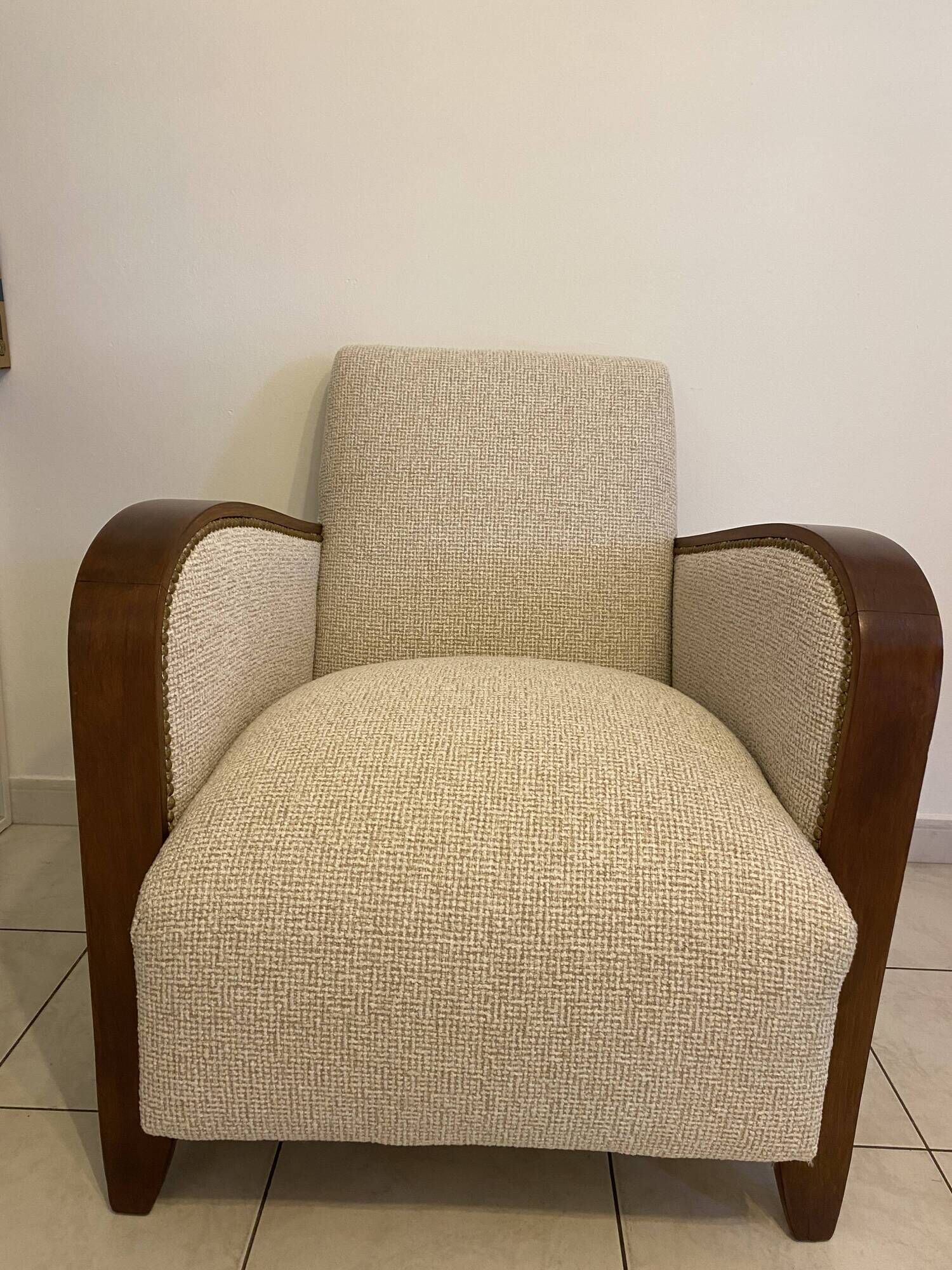 Art Deco armchairs
