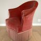 Fauteuil crapaud velours