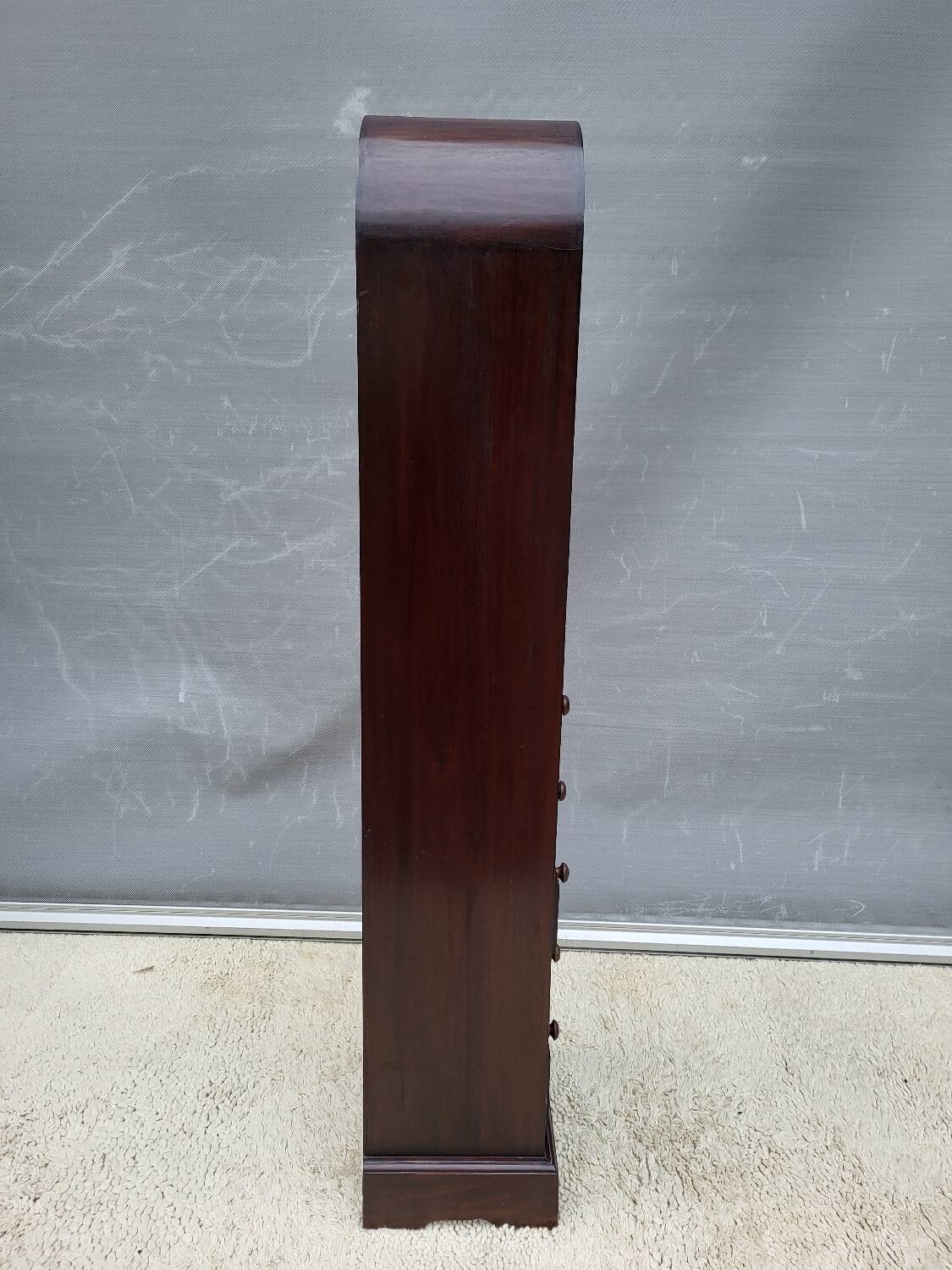 Vintage colonial column bookcase